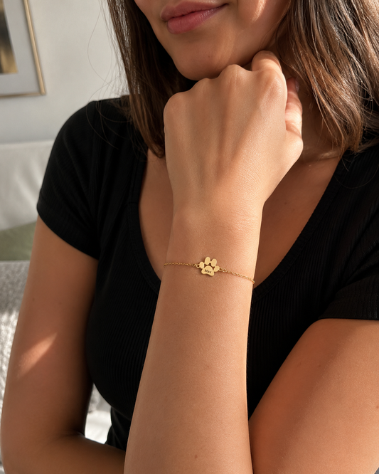 Elegantes Pfoten-Armband - Für ewige Verbundenheit